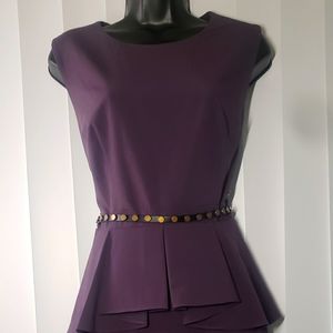 RUSH purple size M business dress